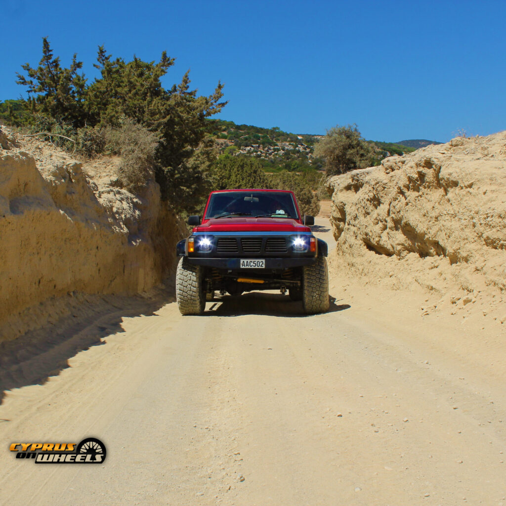 Nissan patrol built for the trails off road