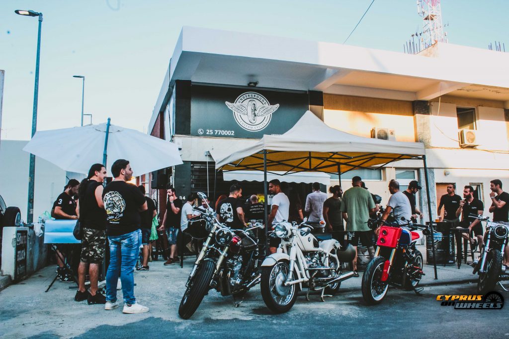Hot dogs,beer & motorcycles, underground custom Cycles – opening party