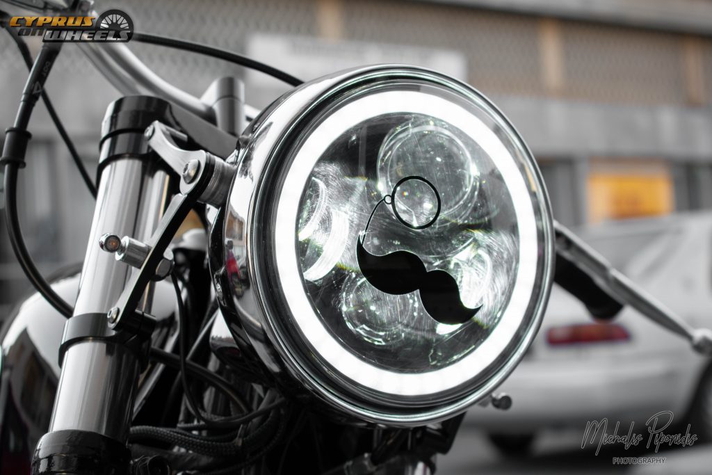 LED HEADLIGHT CUSTOM MOTORCYCLE